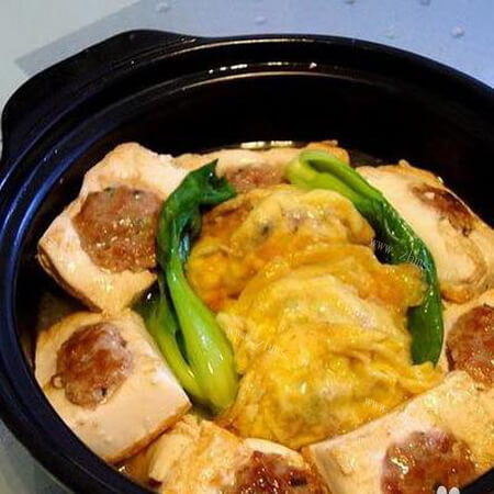 让人怀念的山药酿豆腐