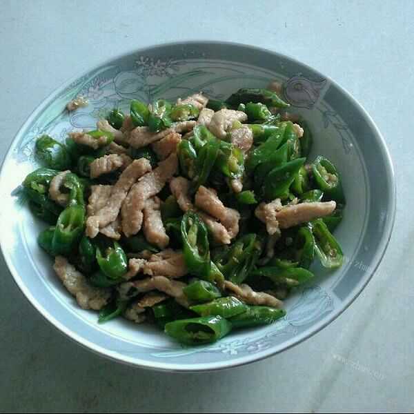 家常辣椒炒肉做法