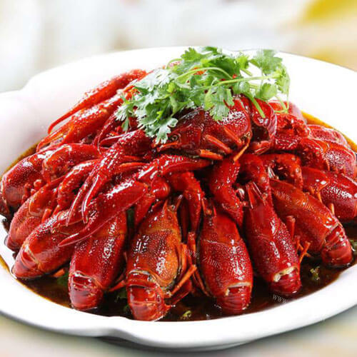 香喷喷的油焖龙虾