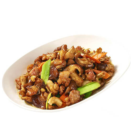 简单的香菇炒肉的做法