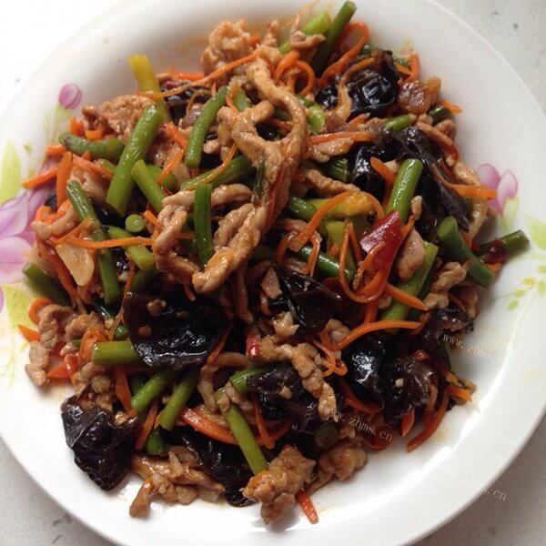 美味的鱼香肉丝