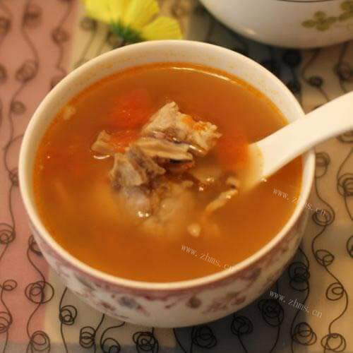 美味的番茄排骨汤的做法