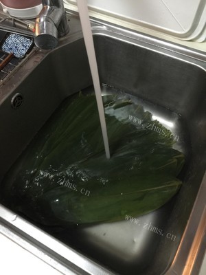 补血甜心蜜枣粽 做法图解4)