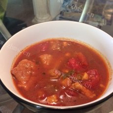 美味的西红柿炖牛肉的做法 