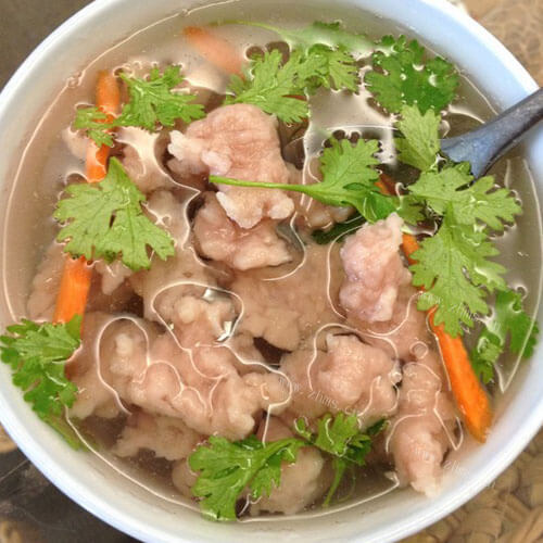 好吃的瘦肉丸