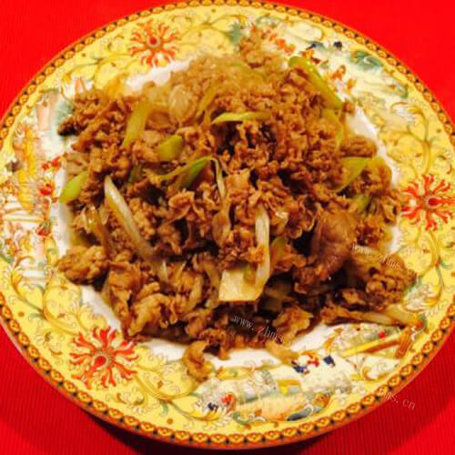 好吃的葱爆羊肉的做法