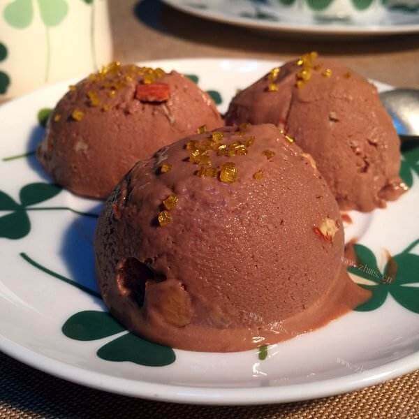 好吃的杏仁冰淇淋