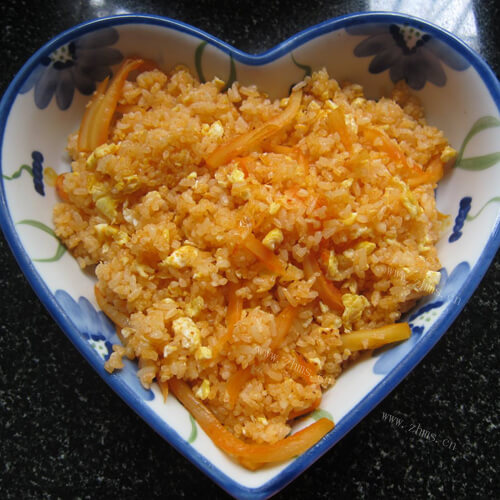 好吃的韩国泡菜炒饭