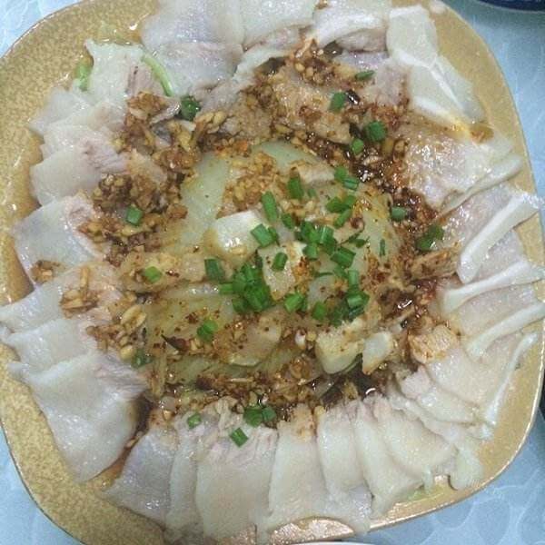 可口的蒜泥白肉的做法