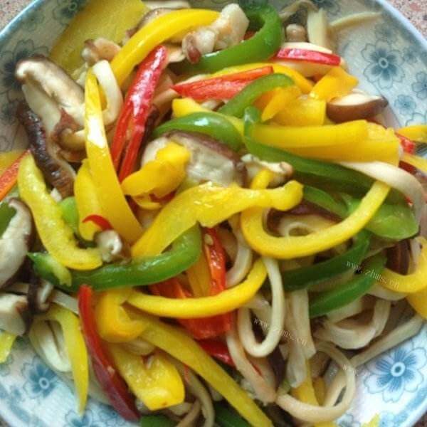 「首发」榨菜香菇炒肉丝