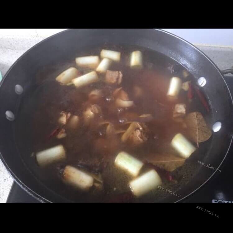 口齿留香的羊肉萝卜饭做法图解7)