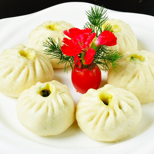 美味茴香苗包子