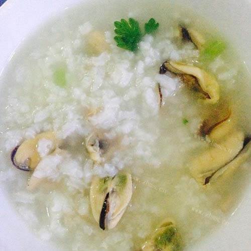 美味淡菜粥
