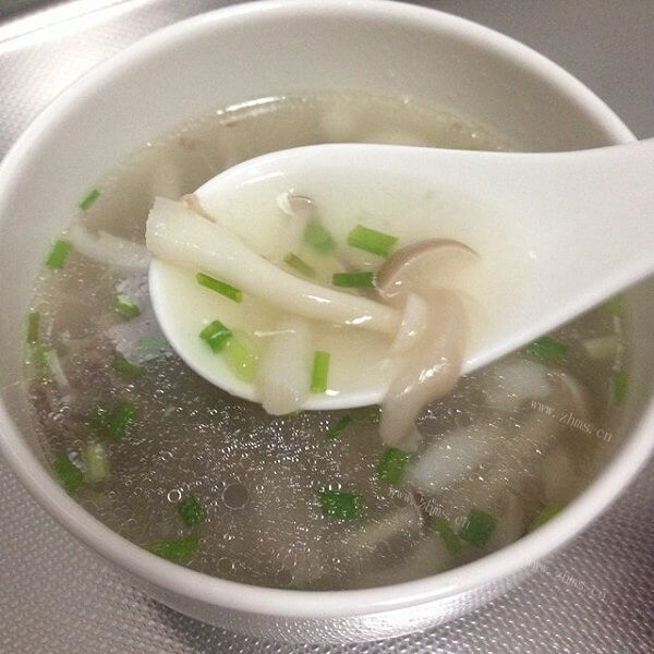 美味的菌菇汤的做法