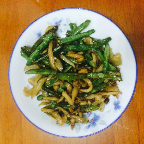 爽口干煸豇豆
