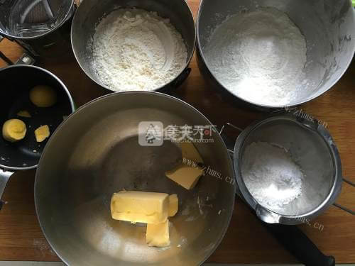 好吃的玛格丽特抹茶饼干做法图解1)