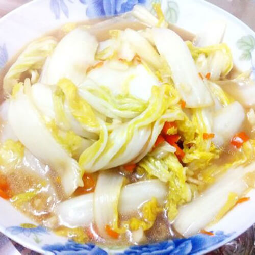 美味酸辣白菜的做法