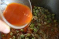 好吃的辣白菜炒青豆做法图解3)