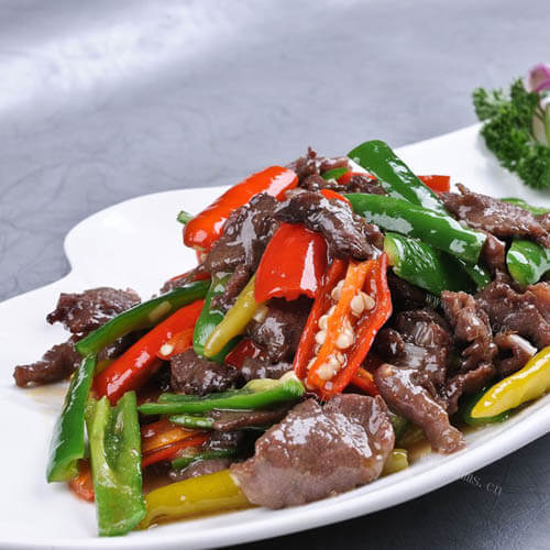 [简单版]辣椒炒驴肉