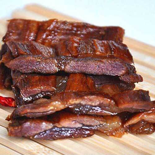 色香味俱全的酱油腊肉