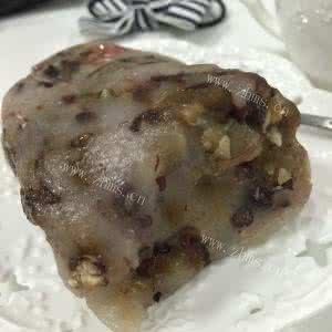 美味的红豆糯米糕