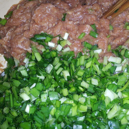 美味的韭菜饺子馅的做法