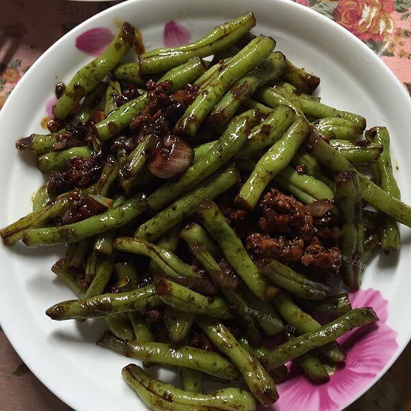 家常干煸四季豆的做法
