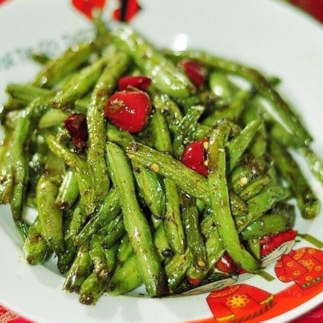 美味干煸无筋豆