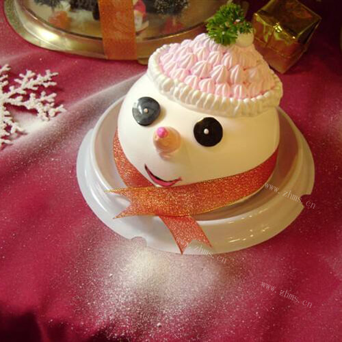 外婆教我做圣诞雪人面包