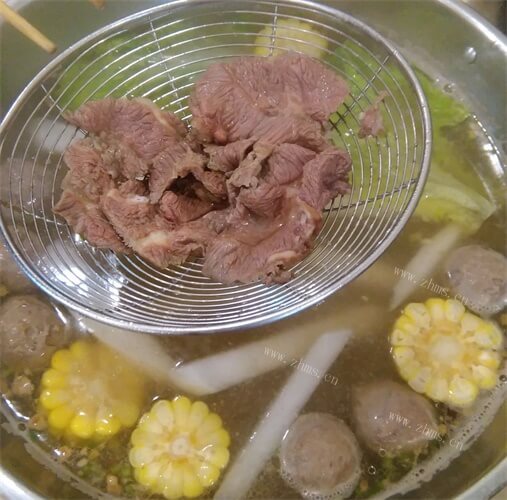 香喷喷的潮汕牛肉火锅