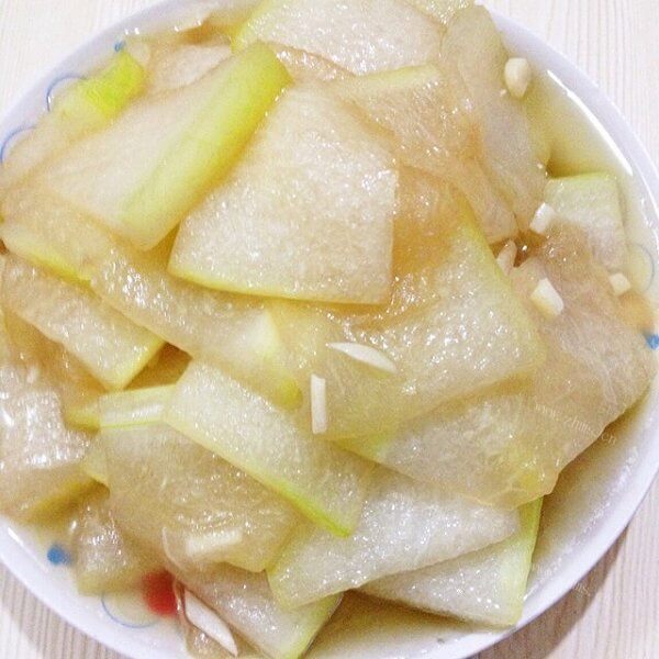 美味的炒冬瓜