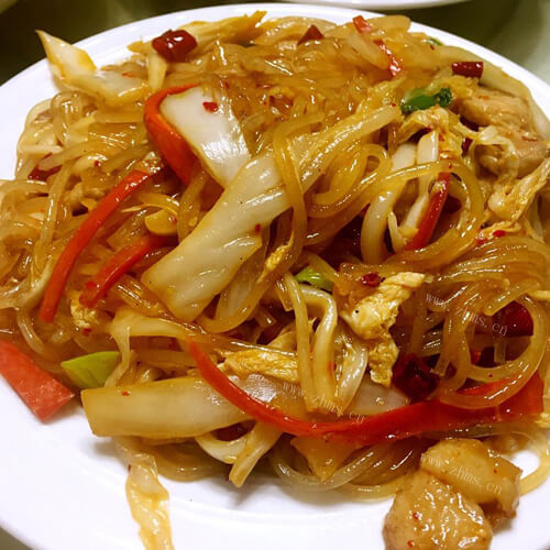 咸酸的酸菜粉条的做法