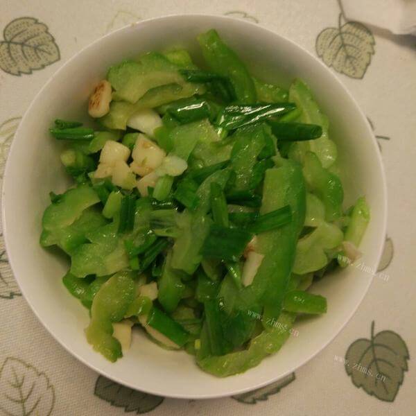 美味炒苦瓜
