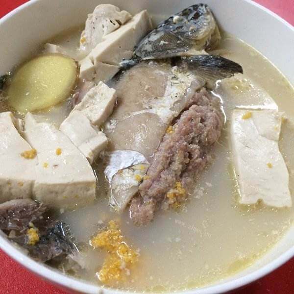 「自制」丑鱼豆腐汤