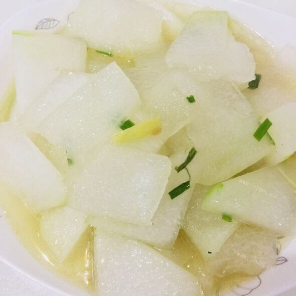 美味清炒冬瓜