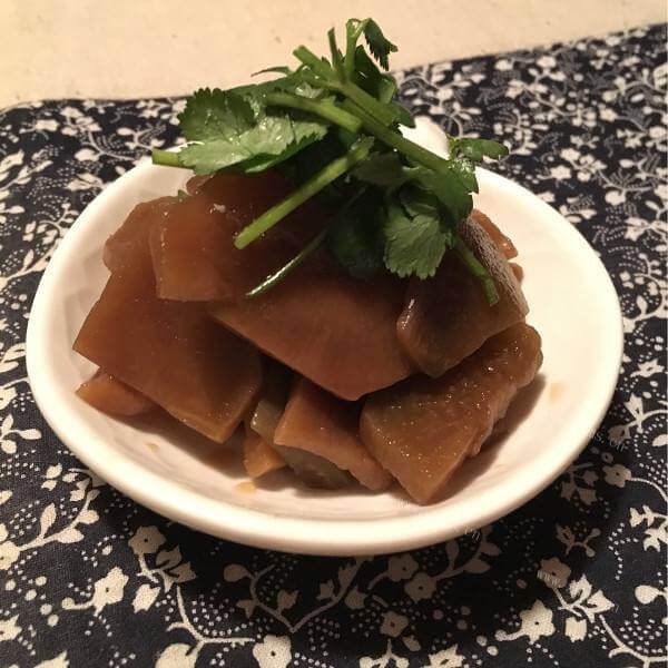 醋泡话梅萝卜皮（懒人版）