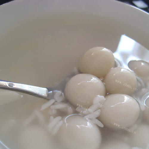 美味的米酒汤圆的做法