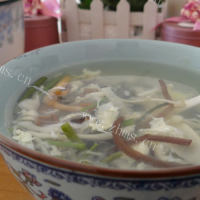 好吃的凤尾菇汤的做法 