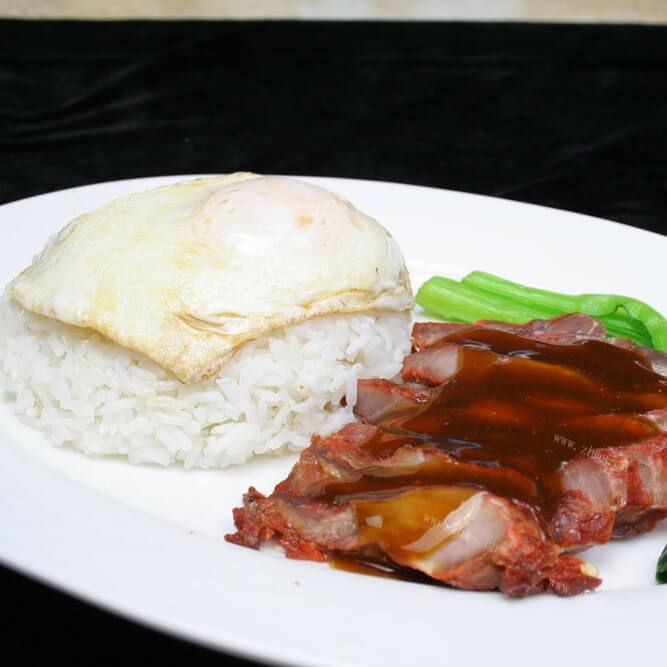 美味的腊肉饭的做法