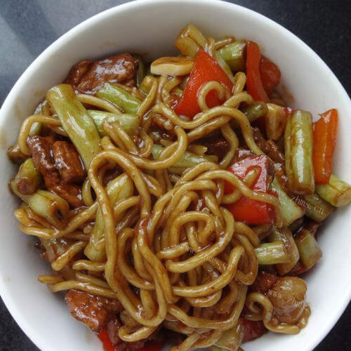 美味扁豆焖面