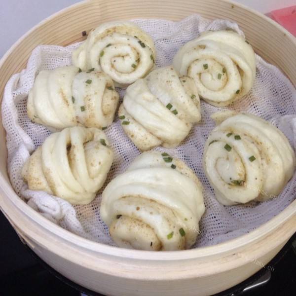 美味葱油花卷
