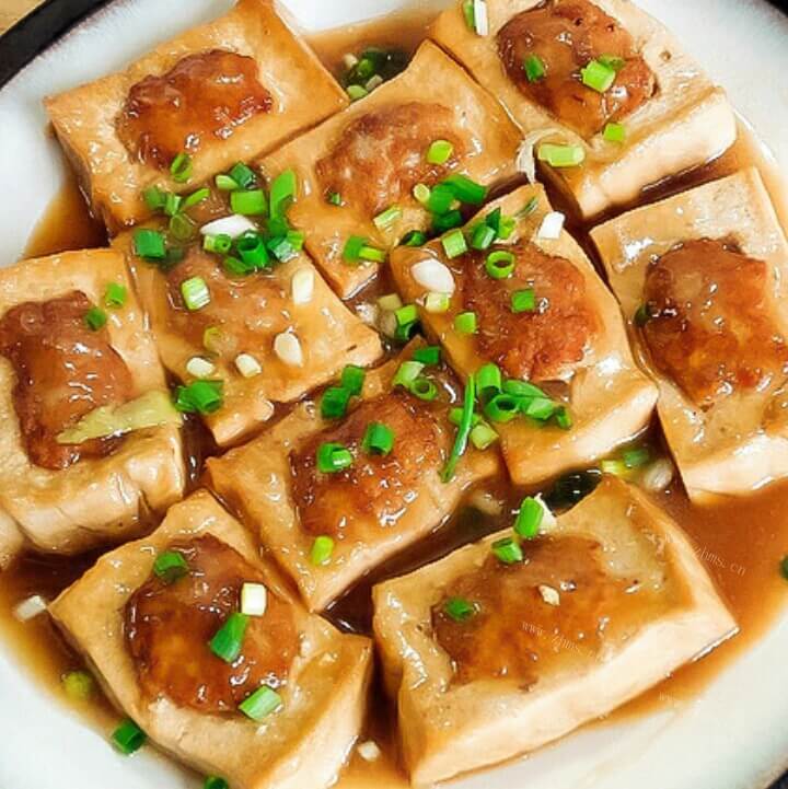 美味的客家酿豆腐的做法