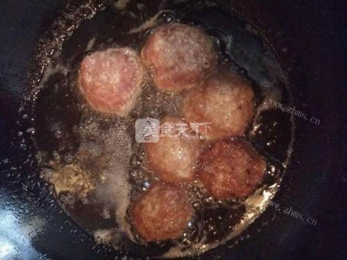 美味酱汁肉圆做法图解9)