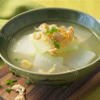 美味海米冬瓜汤的做法