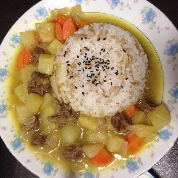 美味的咖喱牛肉饭的做法