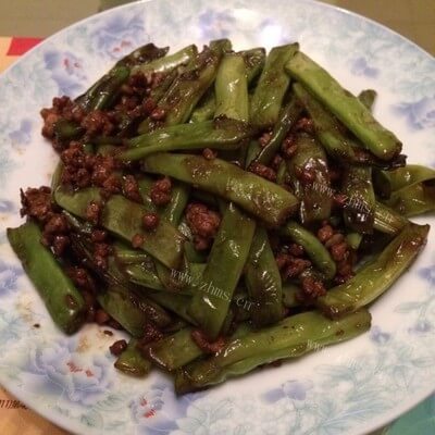 麻辣干煸四季豆