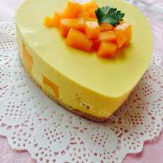最爱的芒果芝士蛋糕