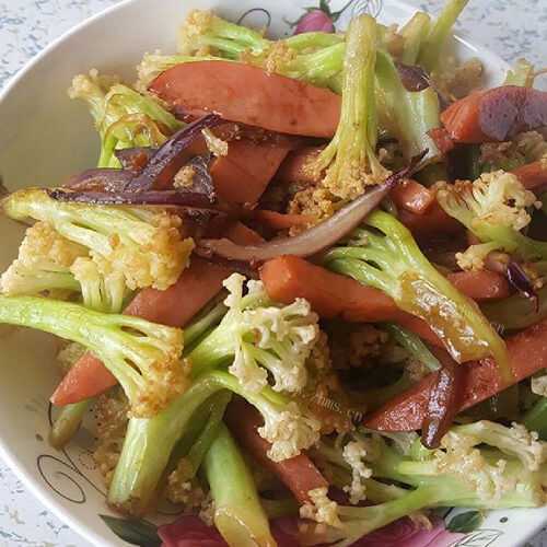 「DIY」干煸培根菜花