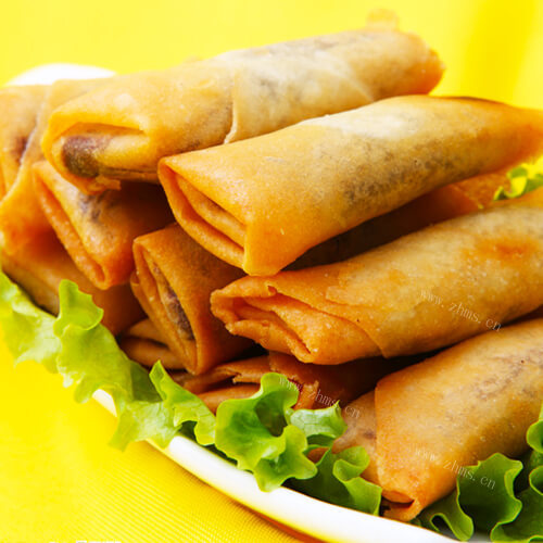 美味蔬菜春卷