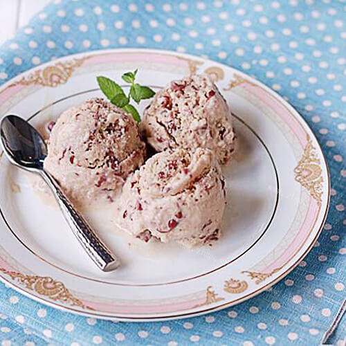 自制肉松冰淇淋